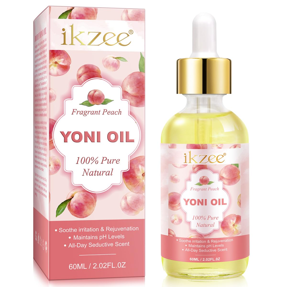 Amazon | デリケートゾーン オイル 60ml ピーチ フェムケアオイル 女性